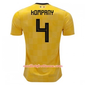 Maillot/Tenue Belgique Kompany 4 Exterieur Coupe du monde 2018